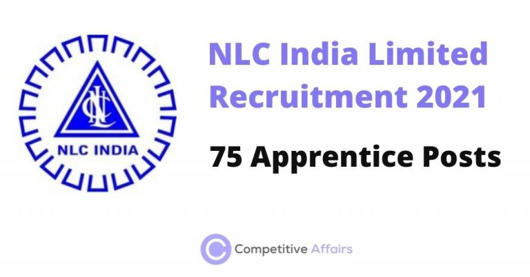 NLC India Limited Recruitment 2021