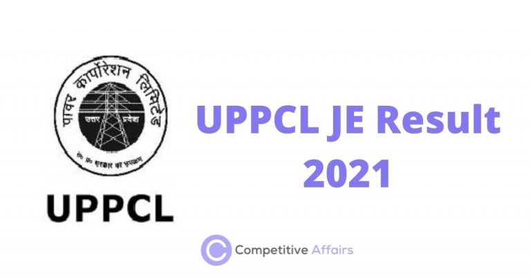 UPPCL JE Result 2021