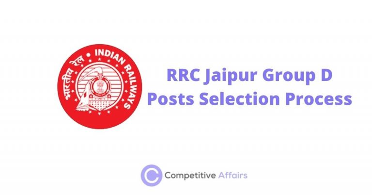 RRC Jaipur Group D Posts Selection Process