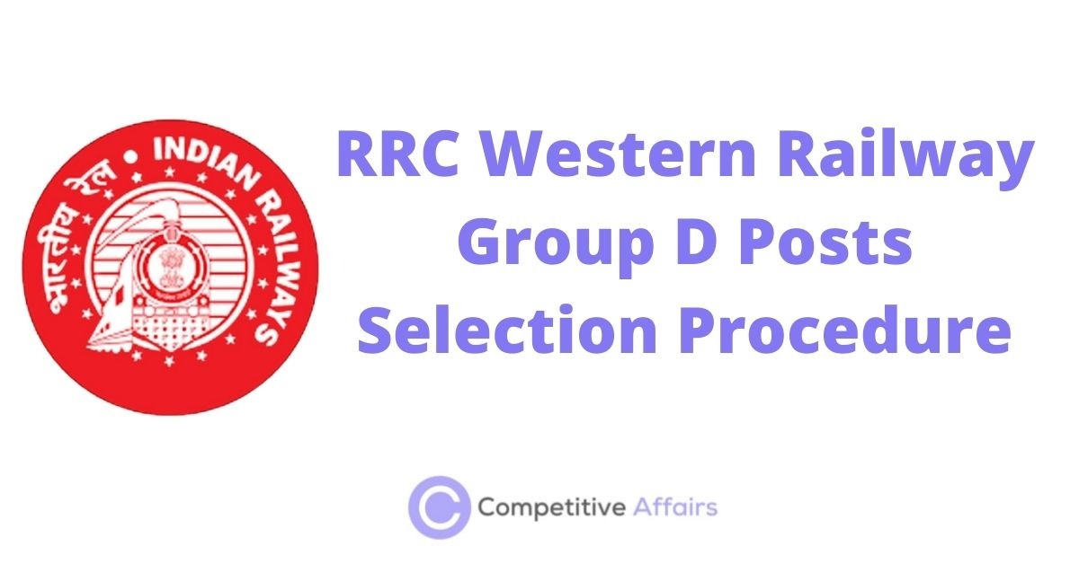 RRC Western Railway Group D Posts Selection Procedure