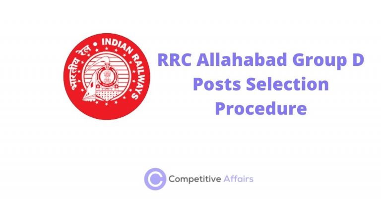 RRC Allahabad Group D Posts Selection Procedure