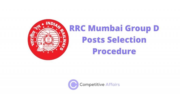 RRC Mumbai Group D Posts Selection Procedure