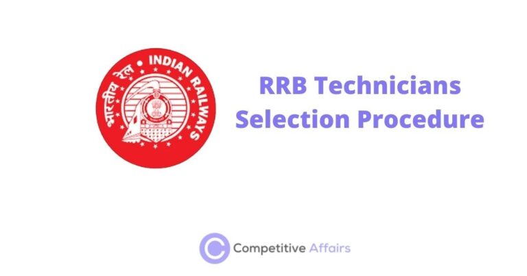 RRB Technicians Selection Procedure