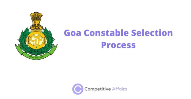 Goa Constable Selection Process