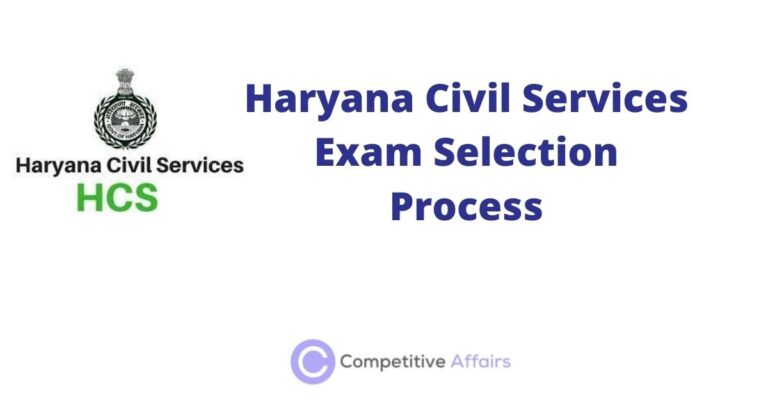 Haryana Civil Services Exam Selection Process