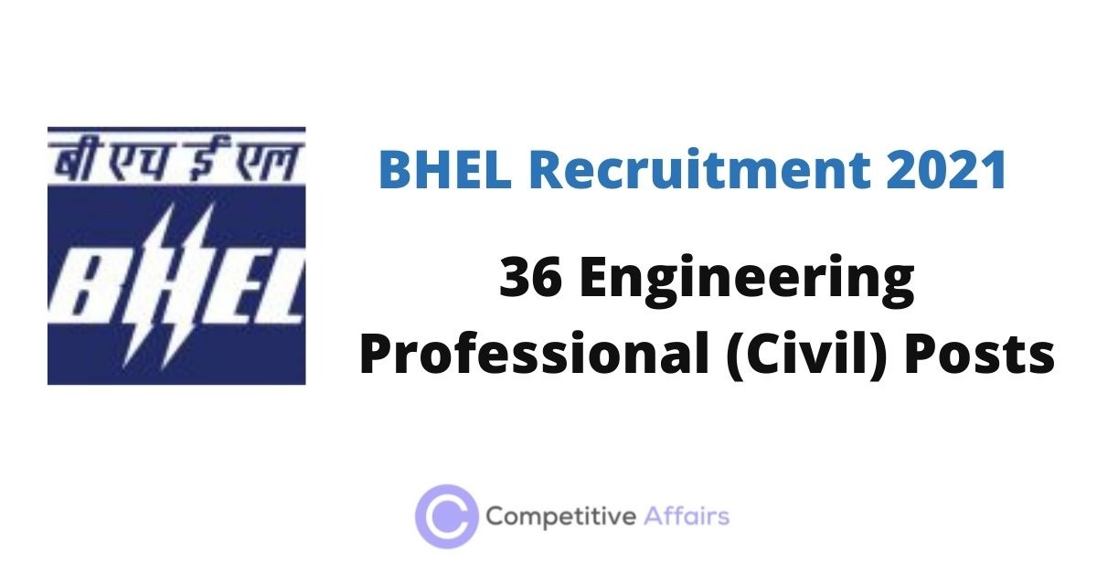 BHEL Recruitment 2021