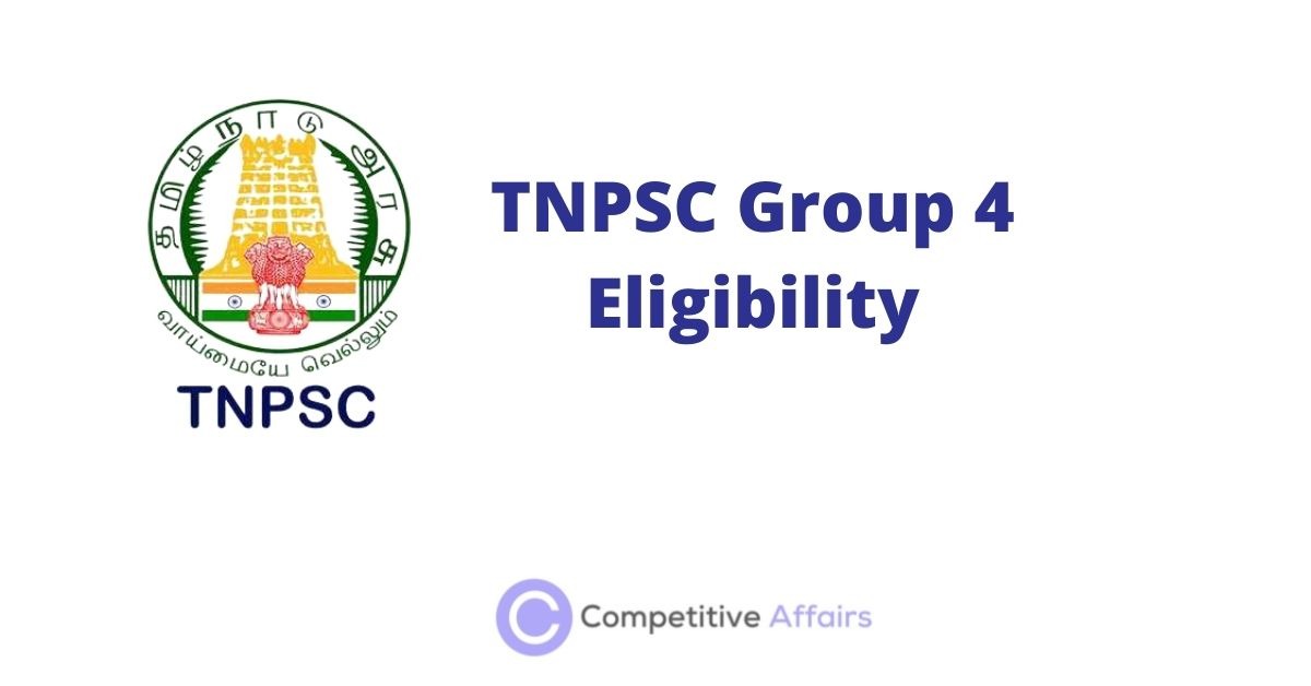 TNPSC Group 4 Eligibility