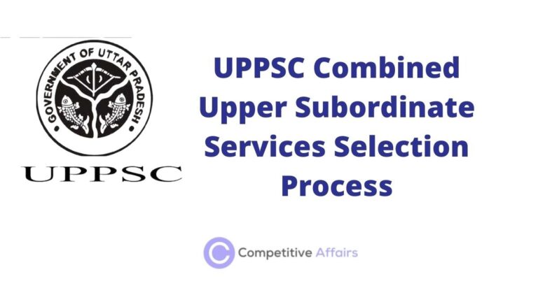 UPPSC Combined Upper Subordinate Services Selection Process